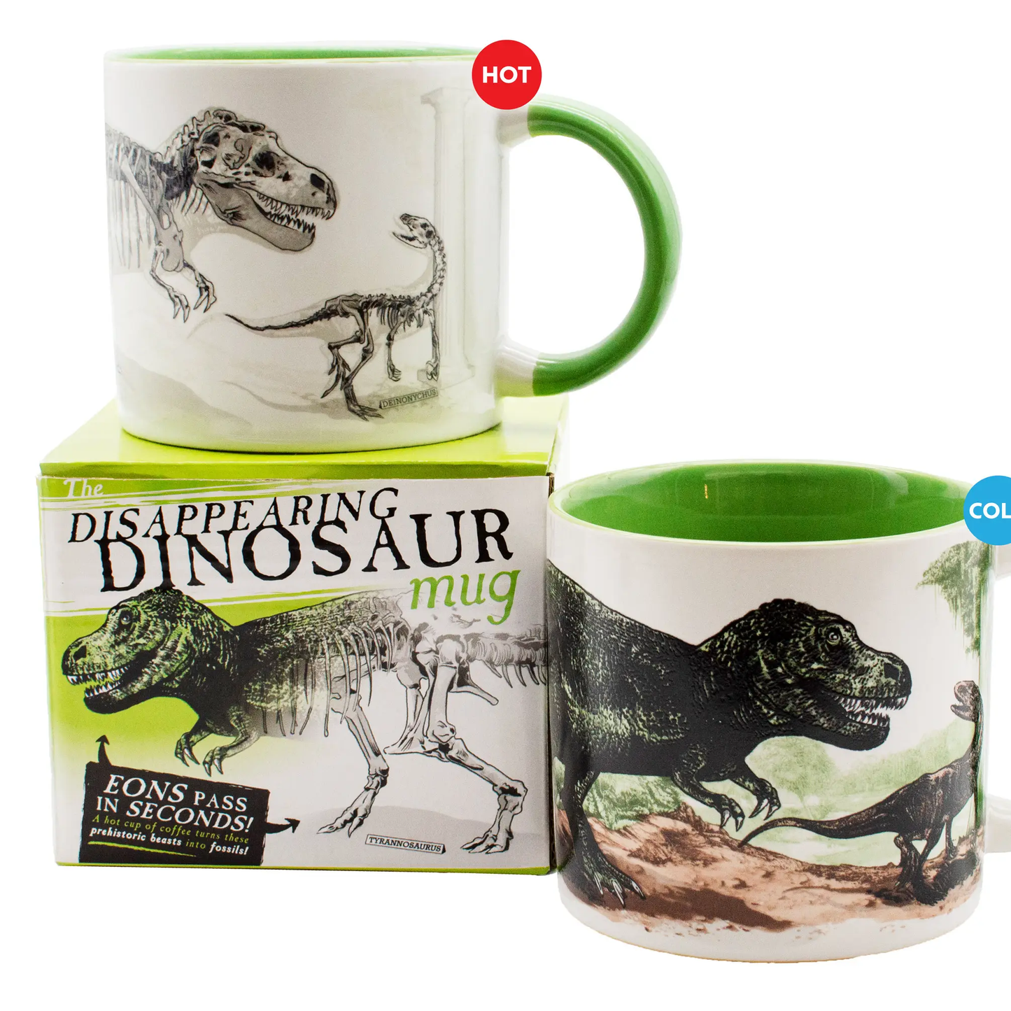 DINOSAUR HEAT CHANGING MUG