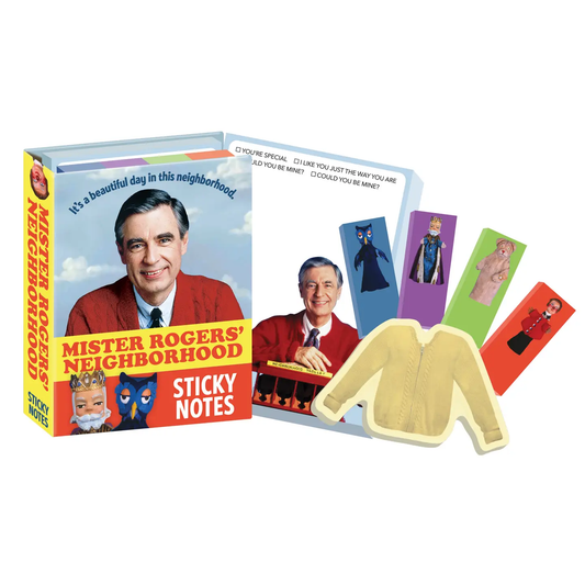 MISTER ROGERS STICKY NOTES