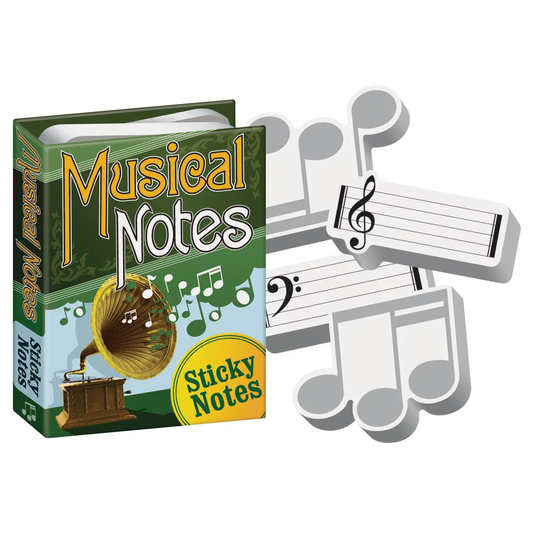 MUSICAL NOTES STICKY NOTES