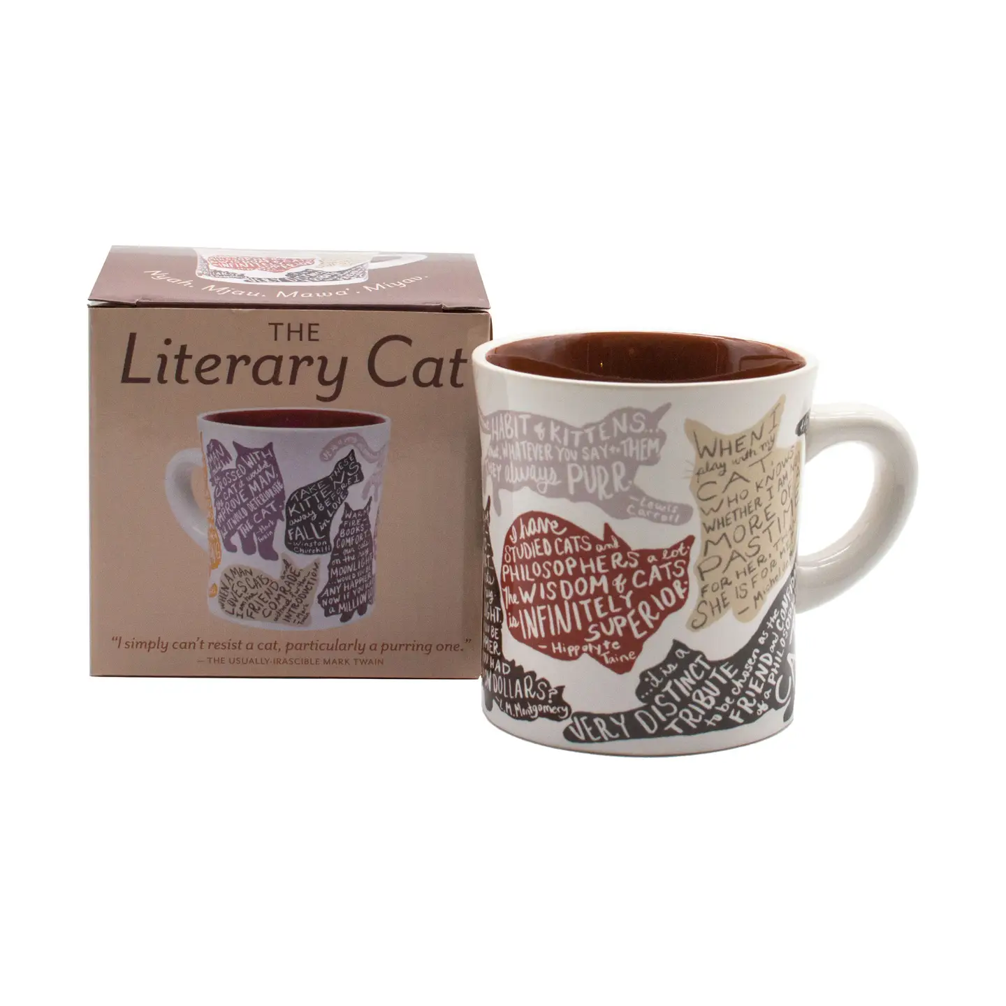 CAT LITERATURE QUOTES MUG