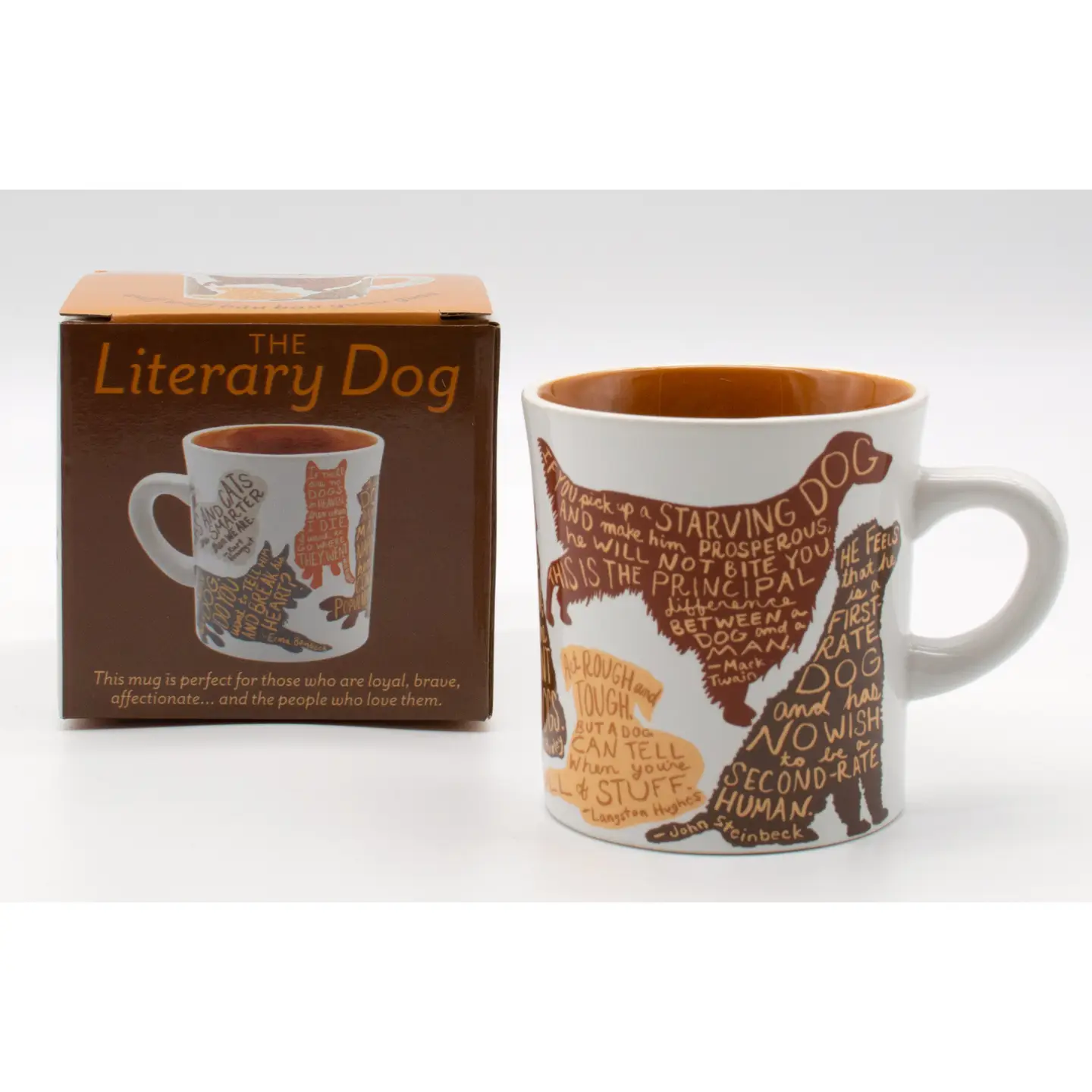 DOG LITERATURE QUOTES MUG