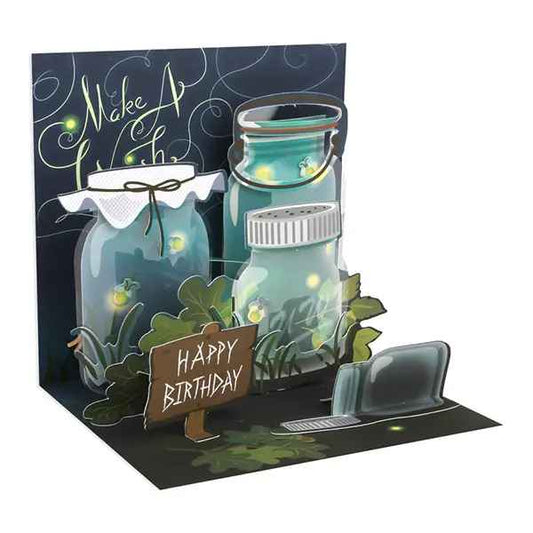 Lightning Bugs Pop Up Card