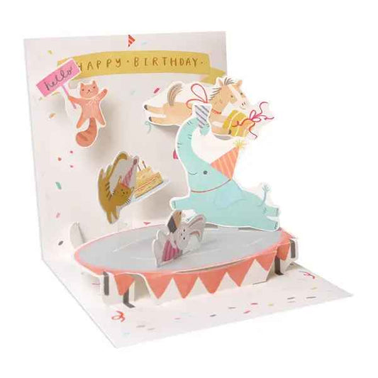 Trampoline POP UP CARD