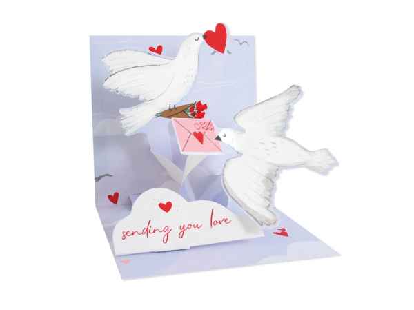 Sending Love Pop-up Card