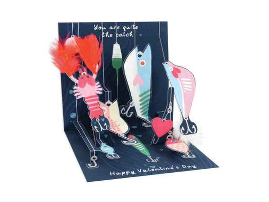 Great Catch Pop Up Valentine