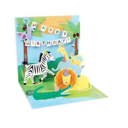 Jungle Pop Up Card