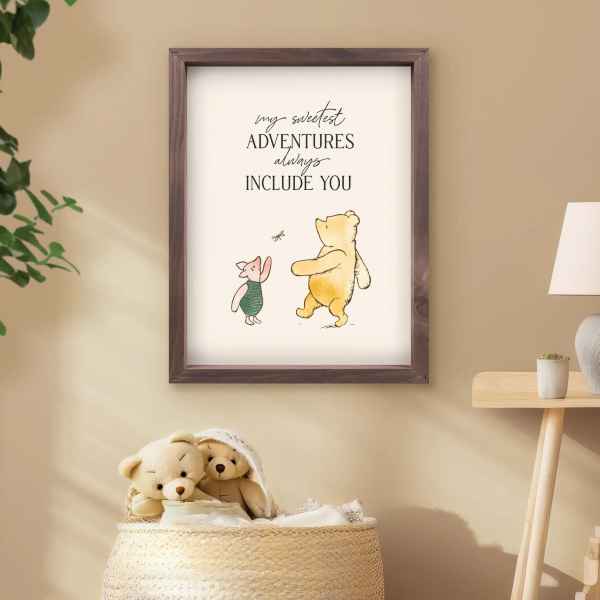 My Sweetest Pooh Wall Art 13X17
