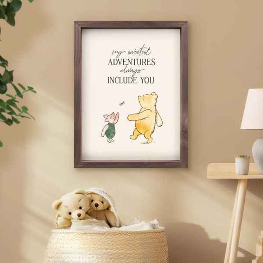 My Sweetest Pooh Wall Art 13X17