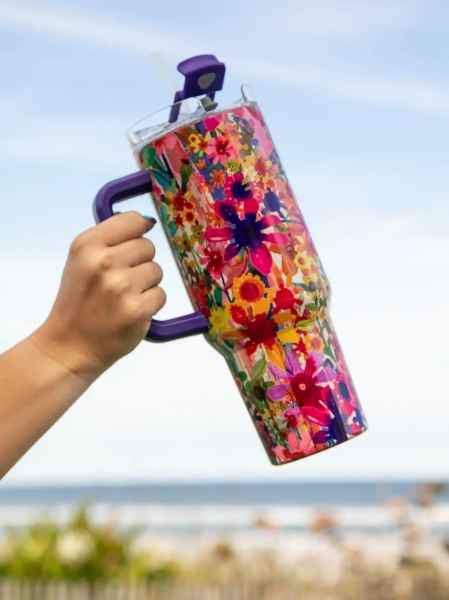 FLORAL GARDEN XL Water Bottle
