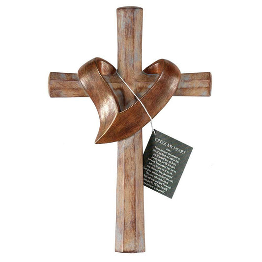 I Cross My Heart Wall Cross