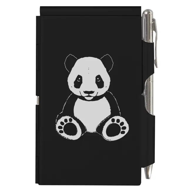 Black Panda Flip Notes