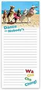 *Dance Like No One Is Watching List Pad