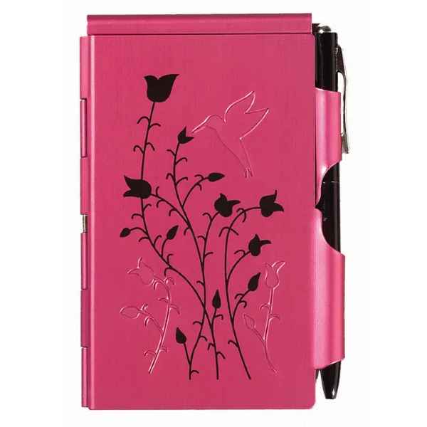 Raspberry Hummingbird Flip Notes