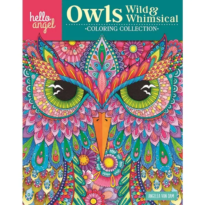 Whimsical Owls Coloring Book
