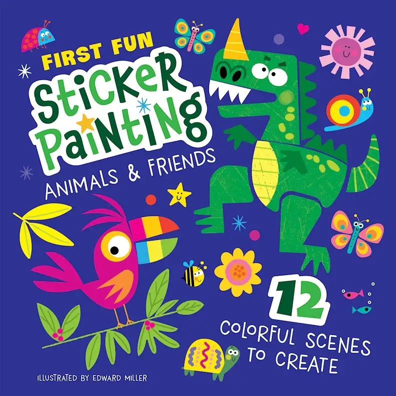 Animals and Friends Fun Sticker Painting