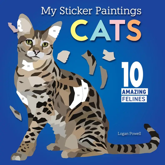 Cats My Sticker Paintings