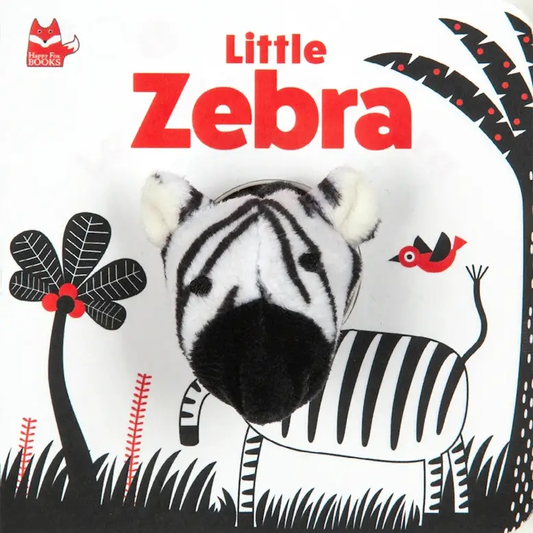 Little Zebra Puppet Book