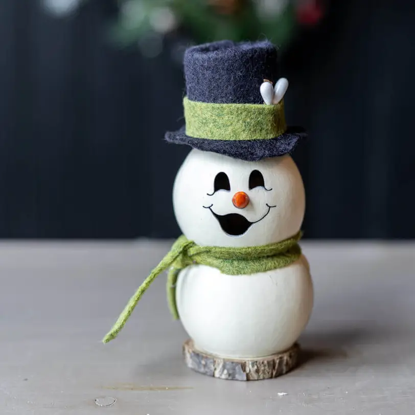 Tiny Meadowbrook Snowman