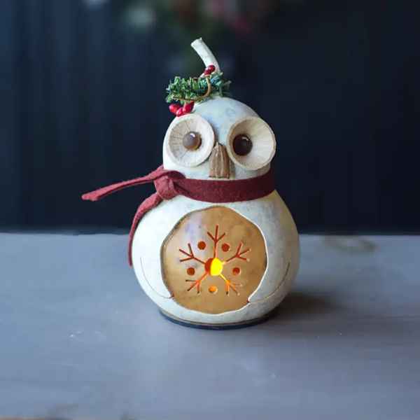 OLWEN OWL GOURD