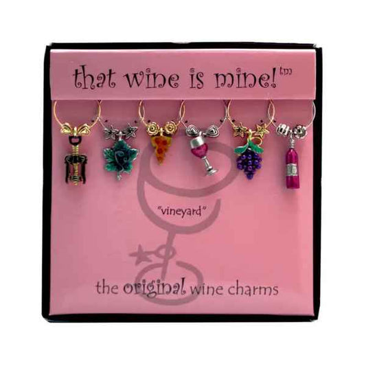 Vineyard Wine Charms