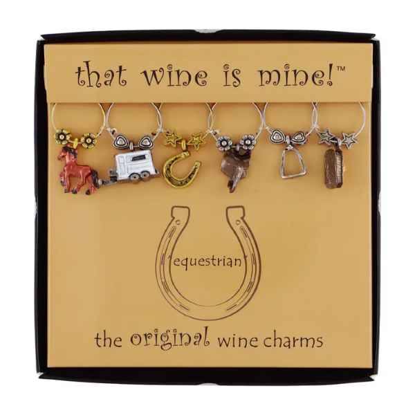 Equestrian Wine Charms