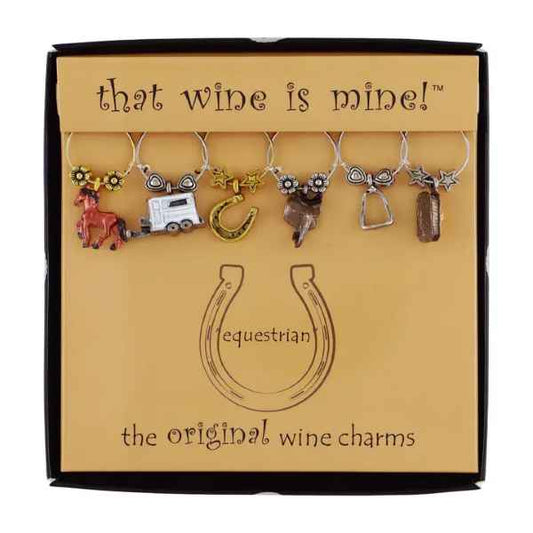 Equestrian Wine Charms