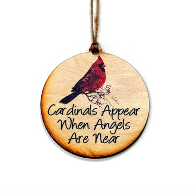 XL Cardinals Appear Ornament