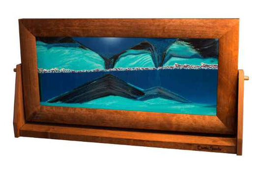 9X16 ALDER WOOD OCEAN BLUE SANDS