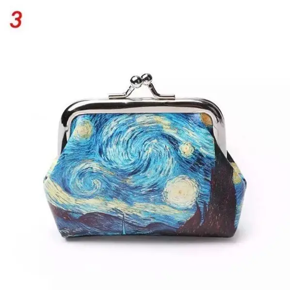 Van Gogh Starry Night Coin Purse