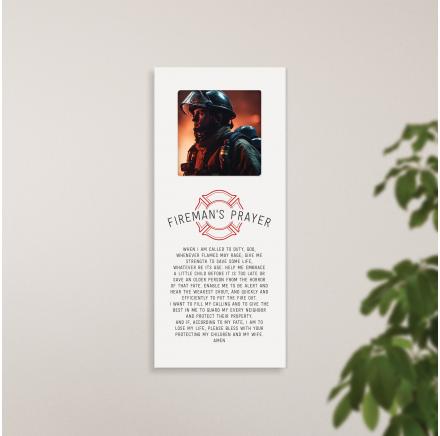 Fireman's 7x15.75 Frame