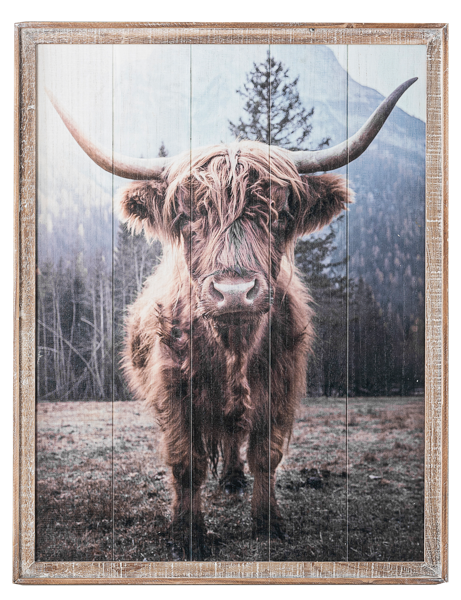 HIGHLAND COW WALL DECOR