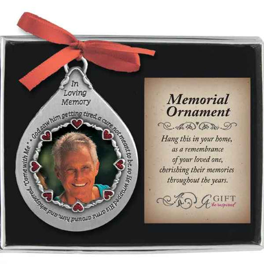 In Loving Memory Photo Ornament