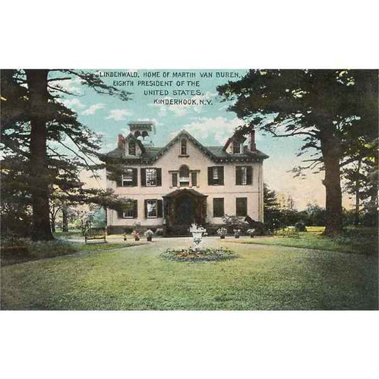 Lindenwald Van Buren House Postcard