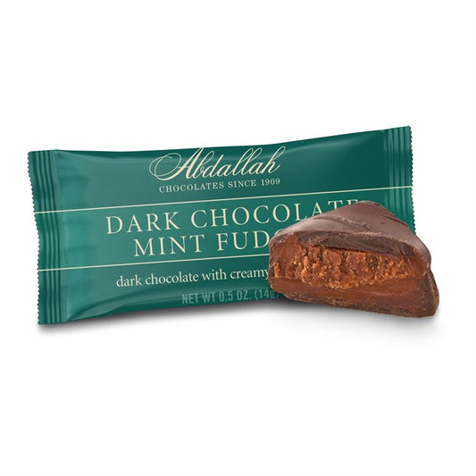 .5OZ Dark Chocolate Mint Fudgie Single