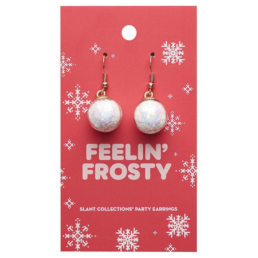 Feelin Frosty Party Earrings