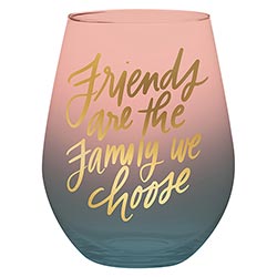 Friends Are the Family 30oz. Stemless