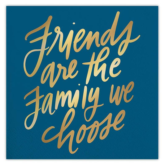 Friends Are Family Beverage Napkins