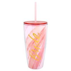 22OZ BRIDE TUMBLER WITH STRAW