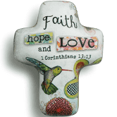 Faith Hope Love ARTFUL CROSS