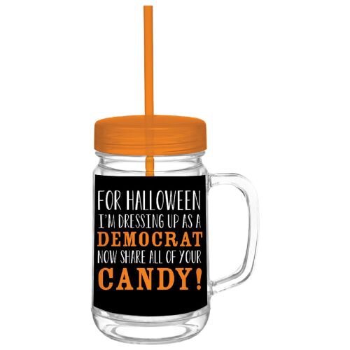 24OZ Democrat Mason Jar