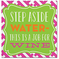 STEP ASIDE BEVERAGE NAPKINS