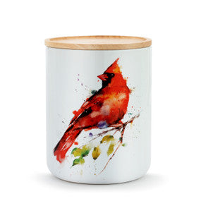 Large Cardinal Canister