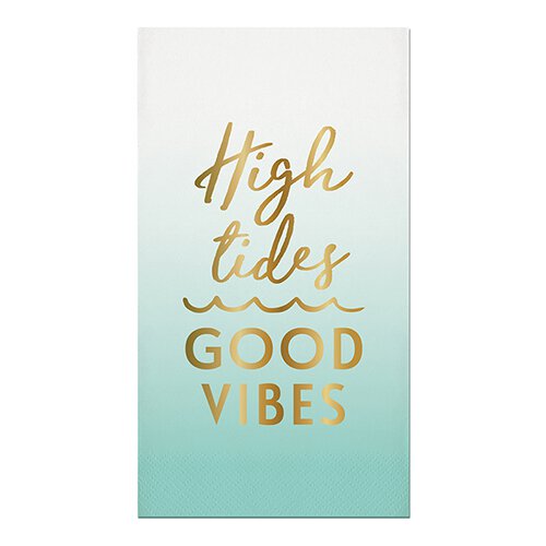 Good Vibes Guest Towels 16PACK