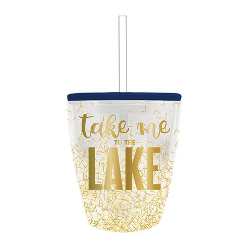 Take Me To The Lake w/Straw 10OZ