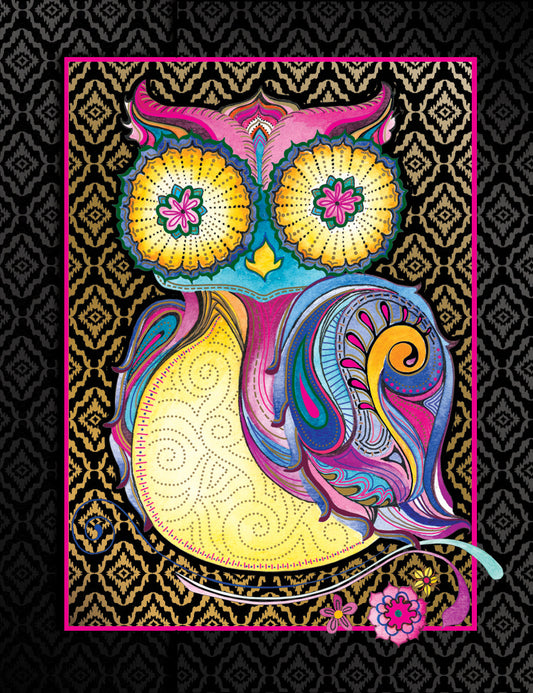 Owl Purse Pad With Pen
