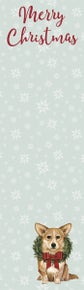 Christmas Corgi List Pad
