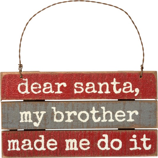 Brother Christmas Ornament