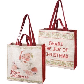 Merry Christmas Market Tote
