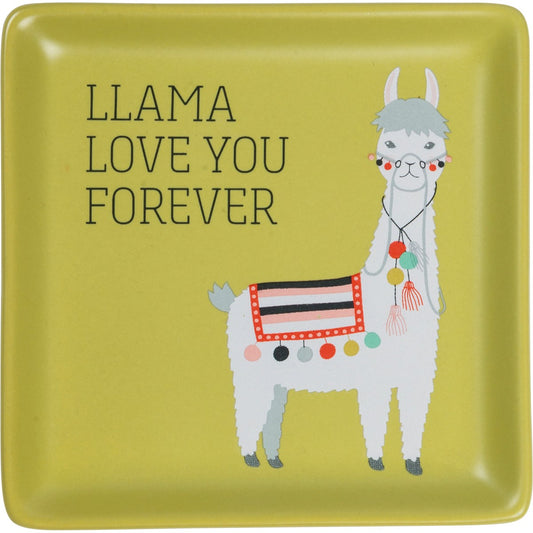 Llamalove You Trinket Tray