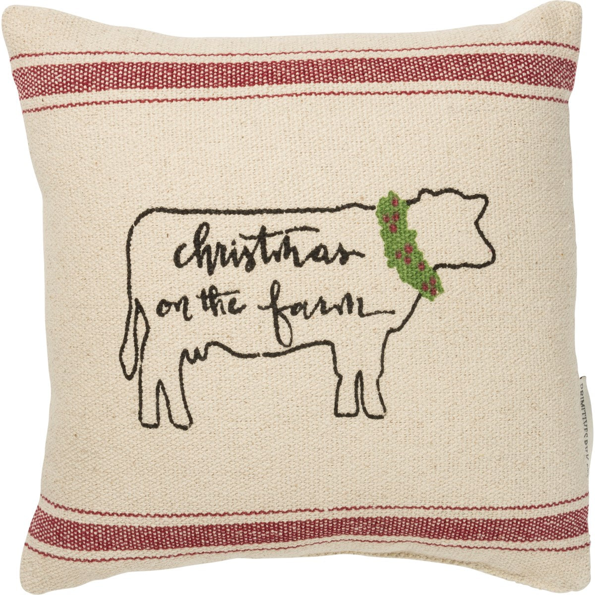 CHRISTMAS ON THE FARM PILLOW